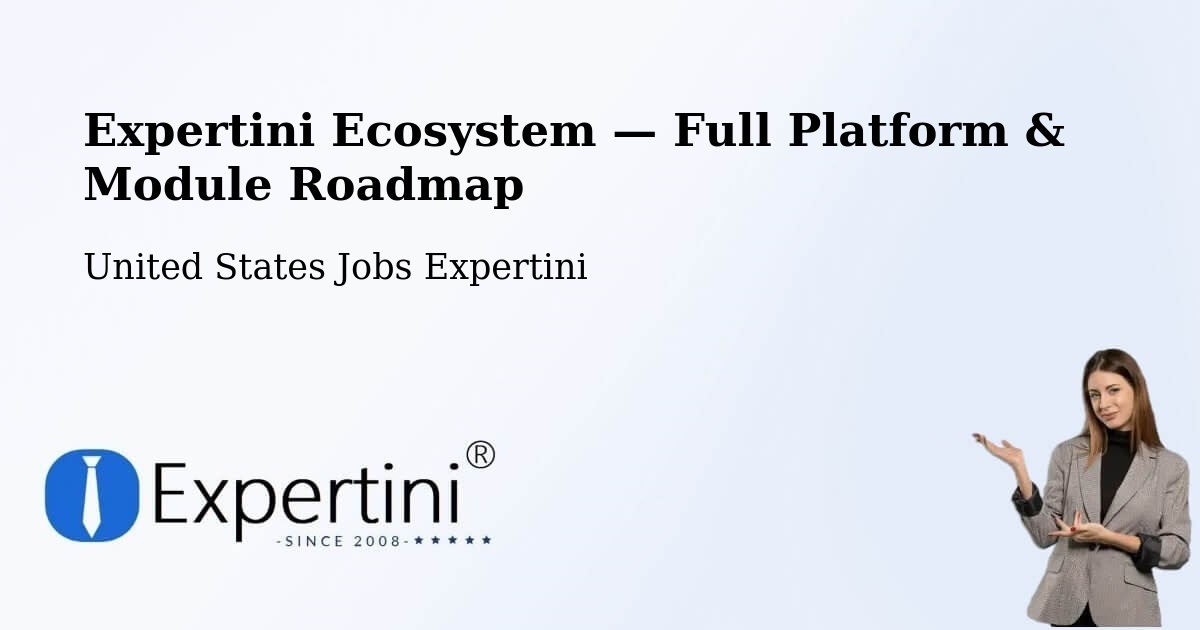 Expertini Ecosystem — Full Platform & Module Roadmap – Dickson
