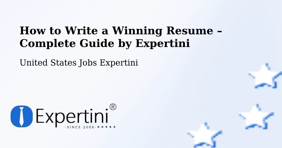 Resume Writing Guide for Job Seekers – Dickson - Dickson, United States Jobs Expertini