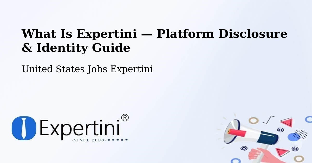 What Is Expertini — Platform Disclosure & Identity Guide – Dickson